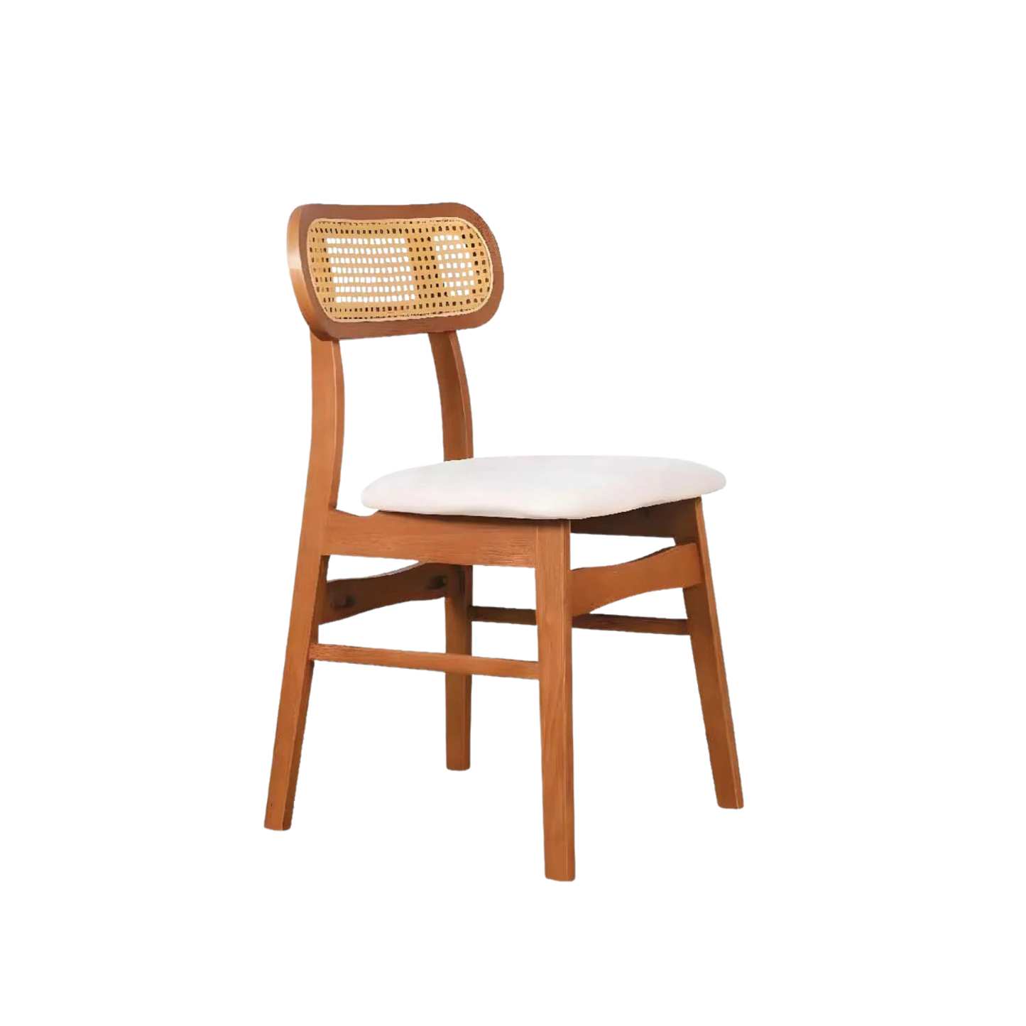 Naomi Dining Chair in Light Walnut