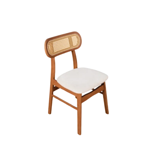 Naomi Dining Chair in Light Walnut