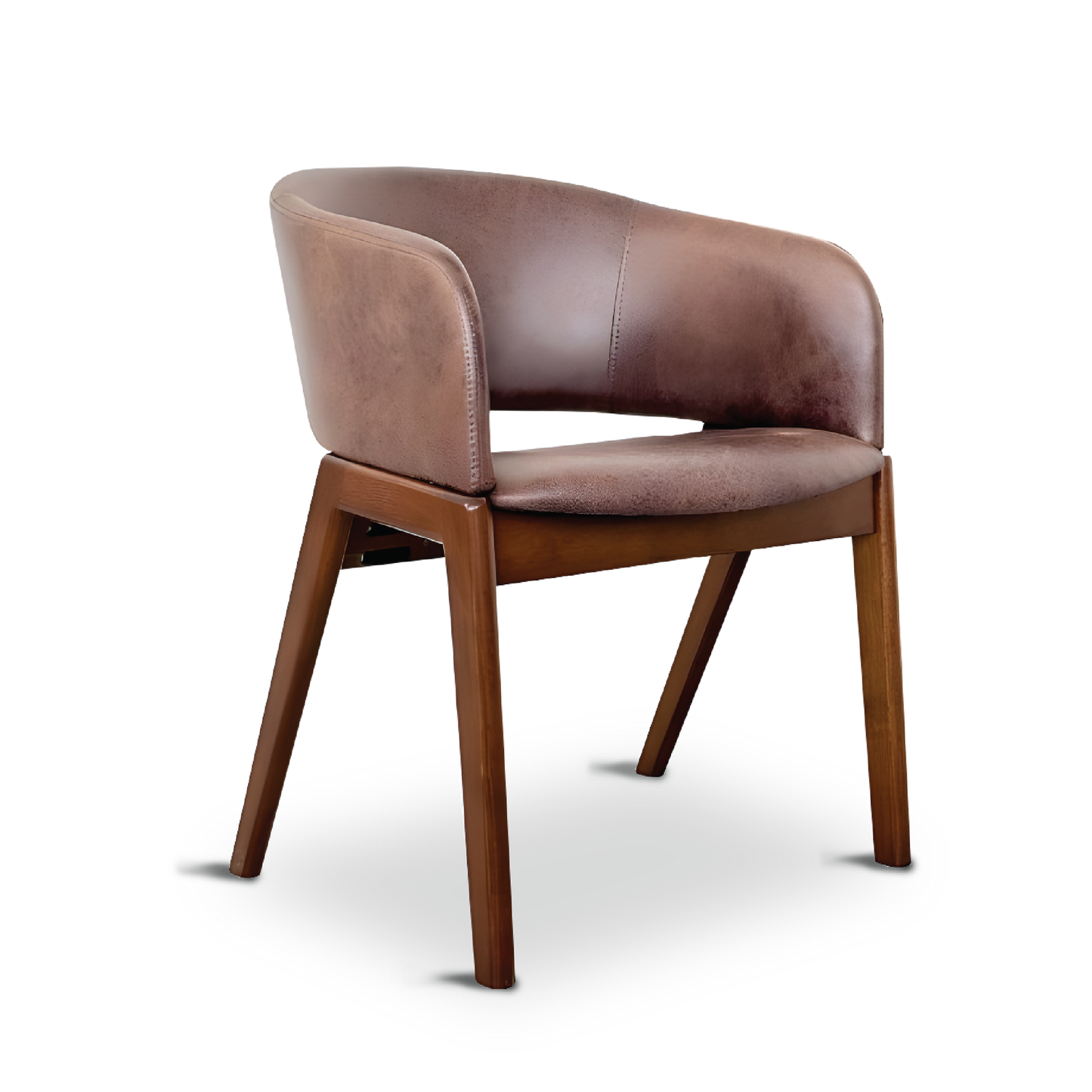 Kingsley 2.1m Solid Wood Dining Table with Leo Chair