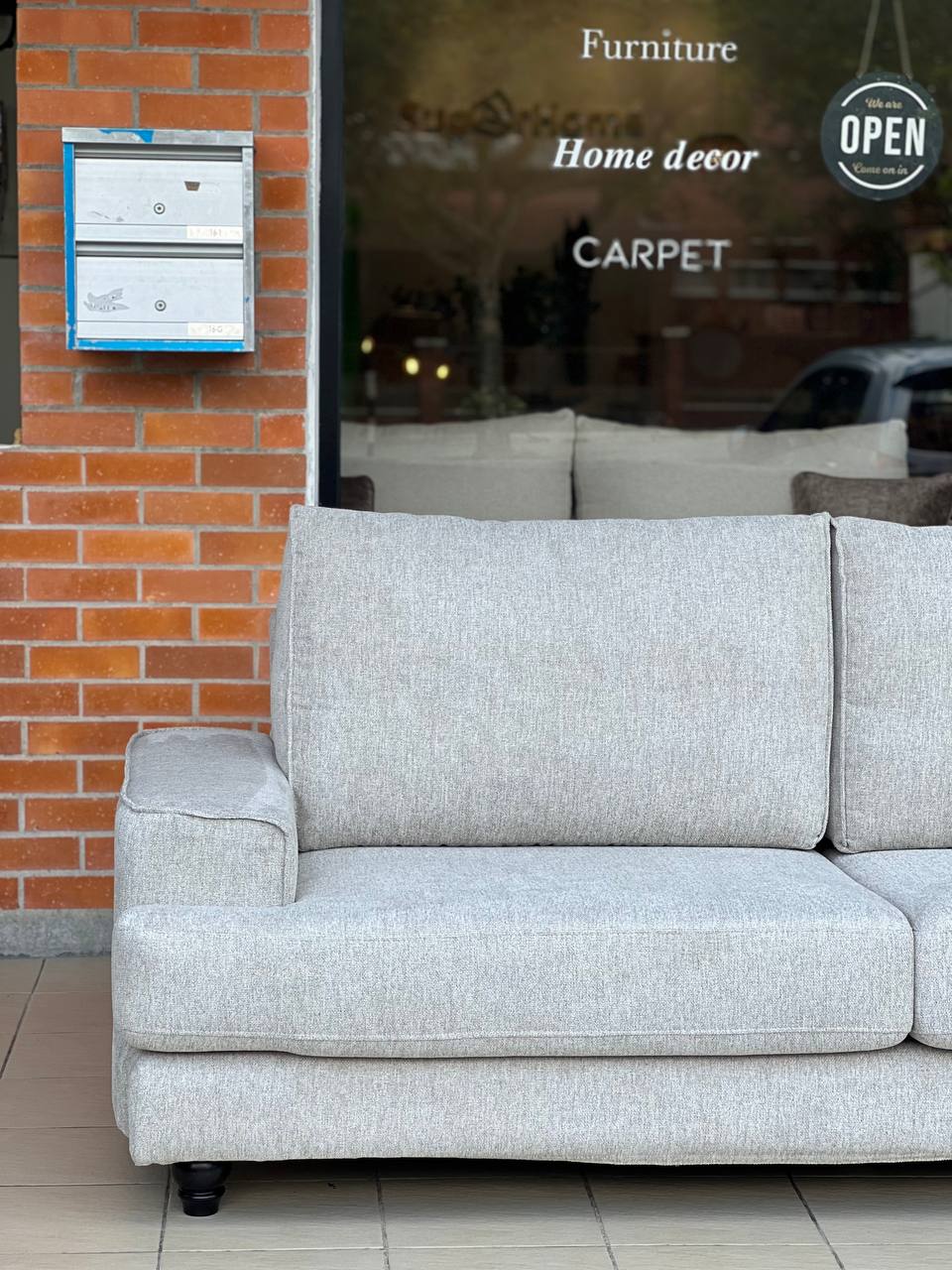 Claudia 3 Seater Sofa Fabric (Washable all cover)
