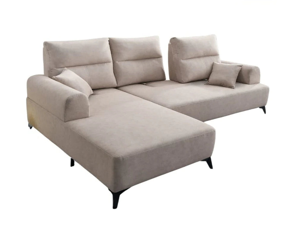 Lina L-Shaped Push Back Sofa