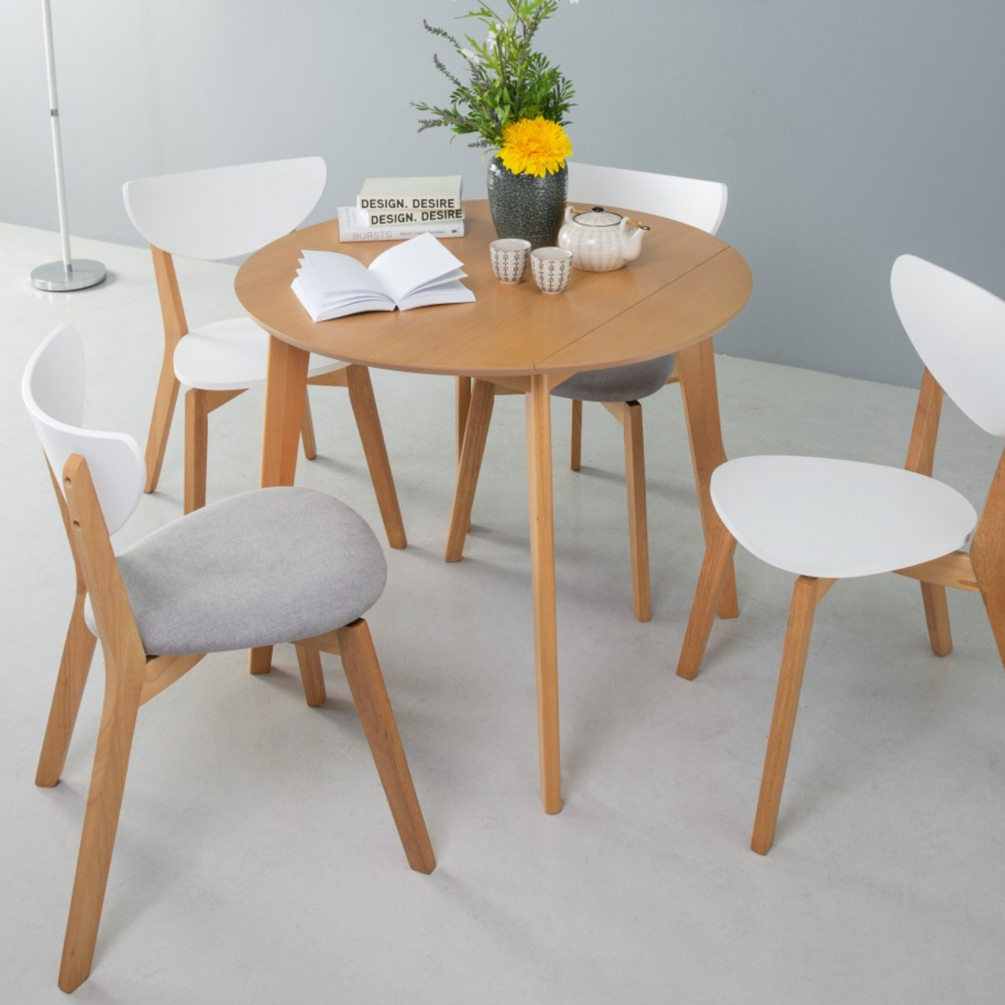 Hazel Dining Chair in White