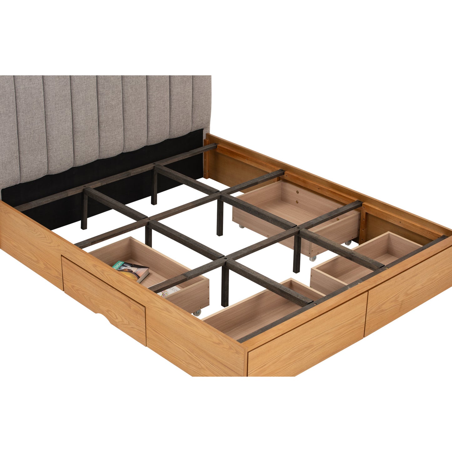 Nara Queen Bed with Storage