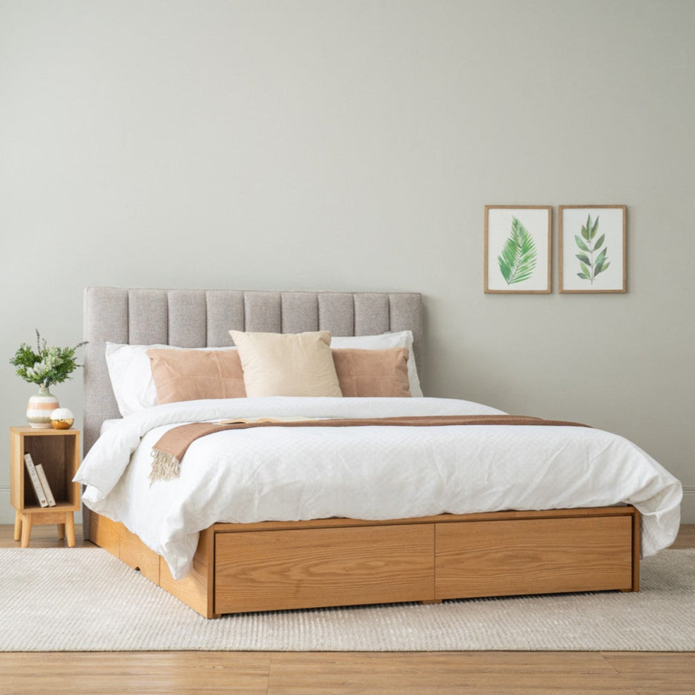 Nara Queen Bed with Storage