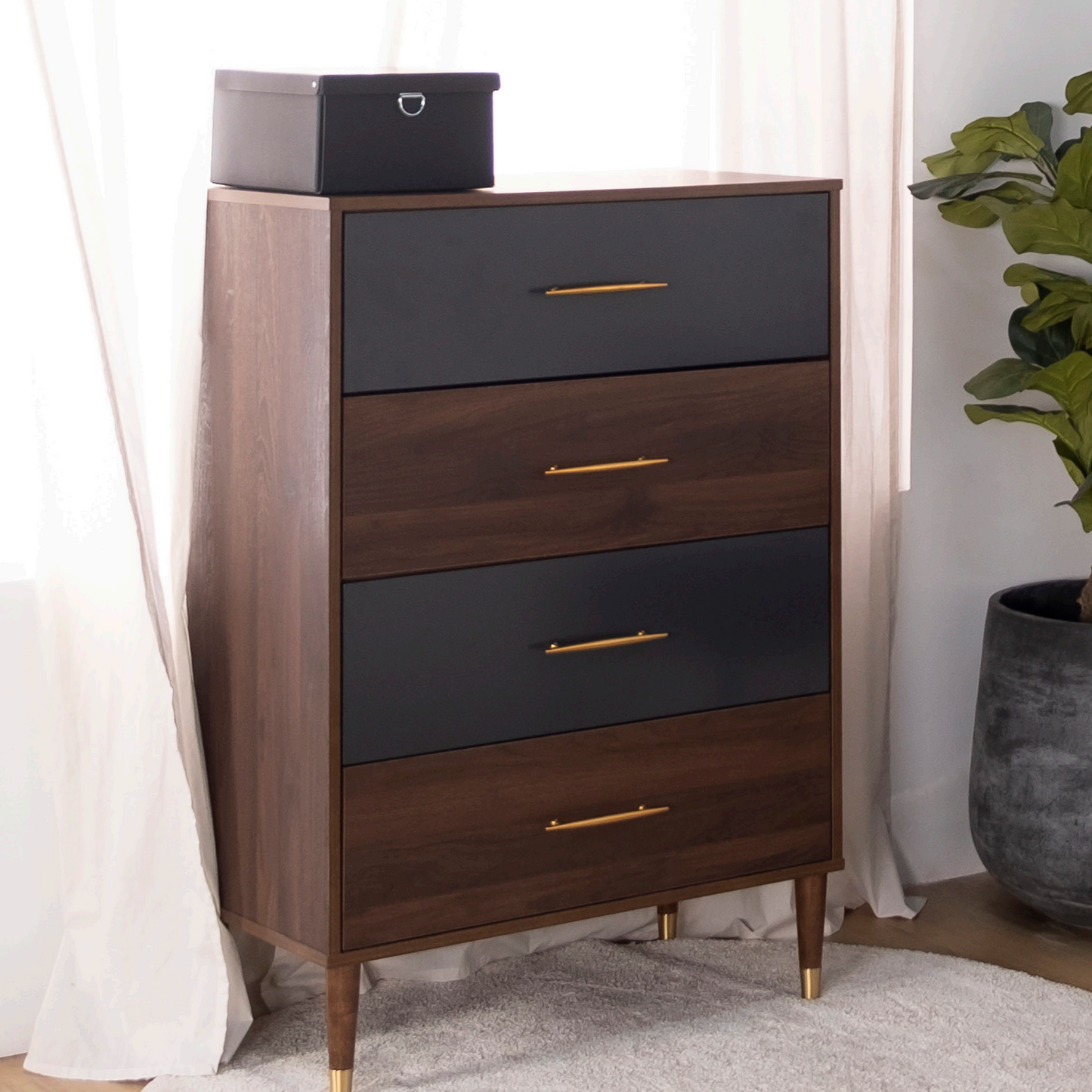 Zalia 4 Chest Drawer