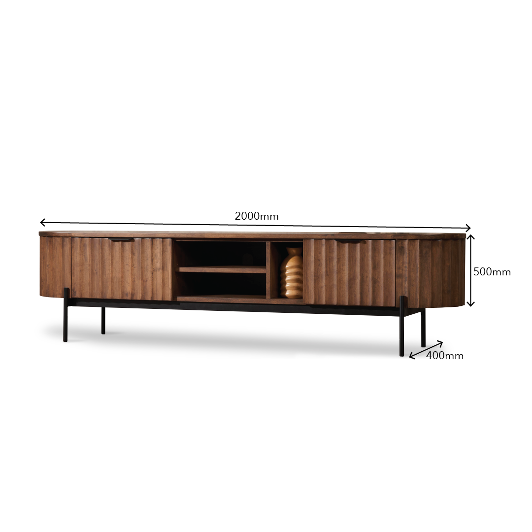 Edward 2.0m TV Cabinet