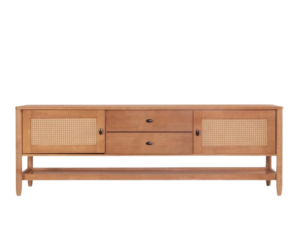 Eleanor 1.8m Rattan TV Cabinet