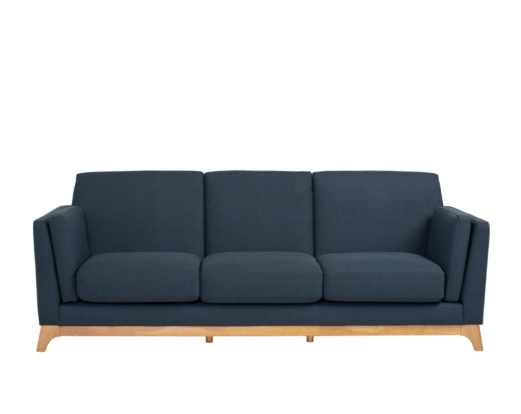 Annika 3 Seater Sofa in Navy