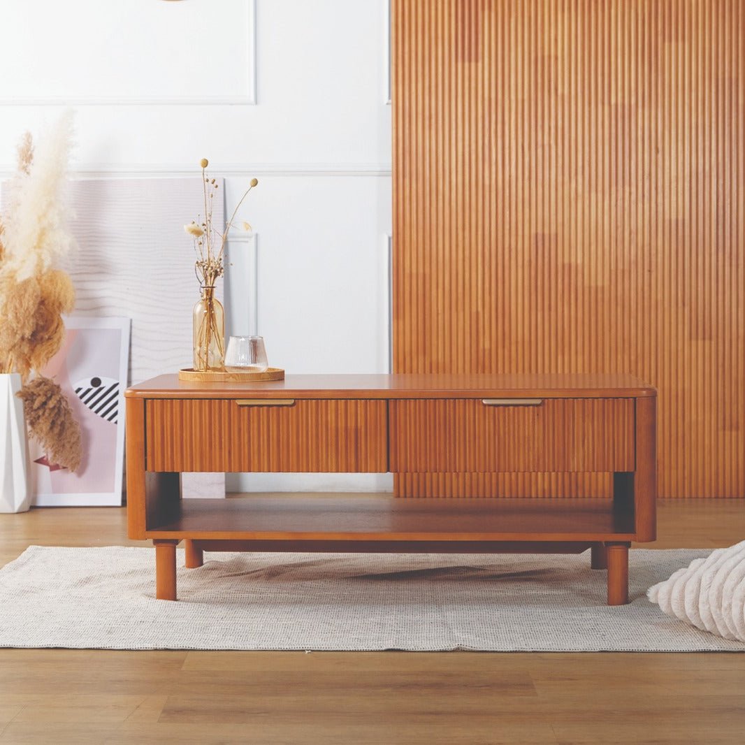 Blake Fluted Coffee Table