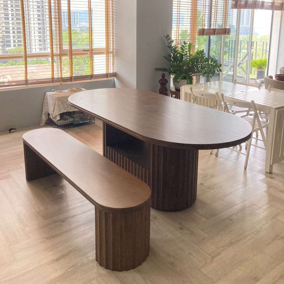 Edward 2.0m Solid Wood Bench