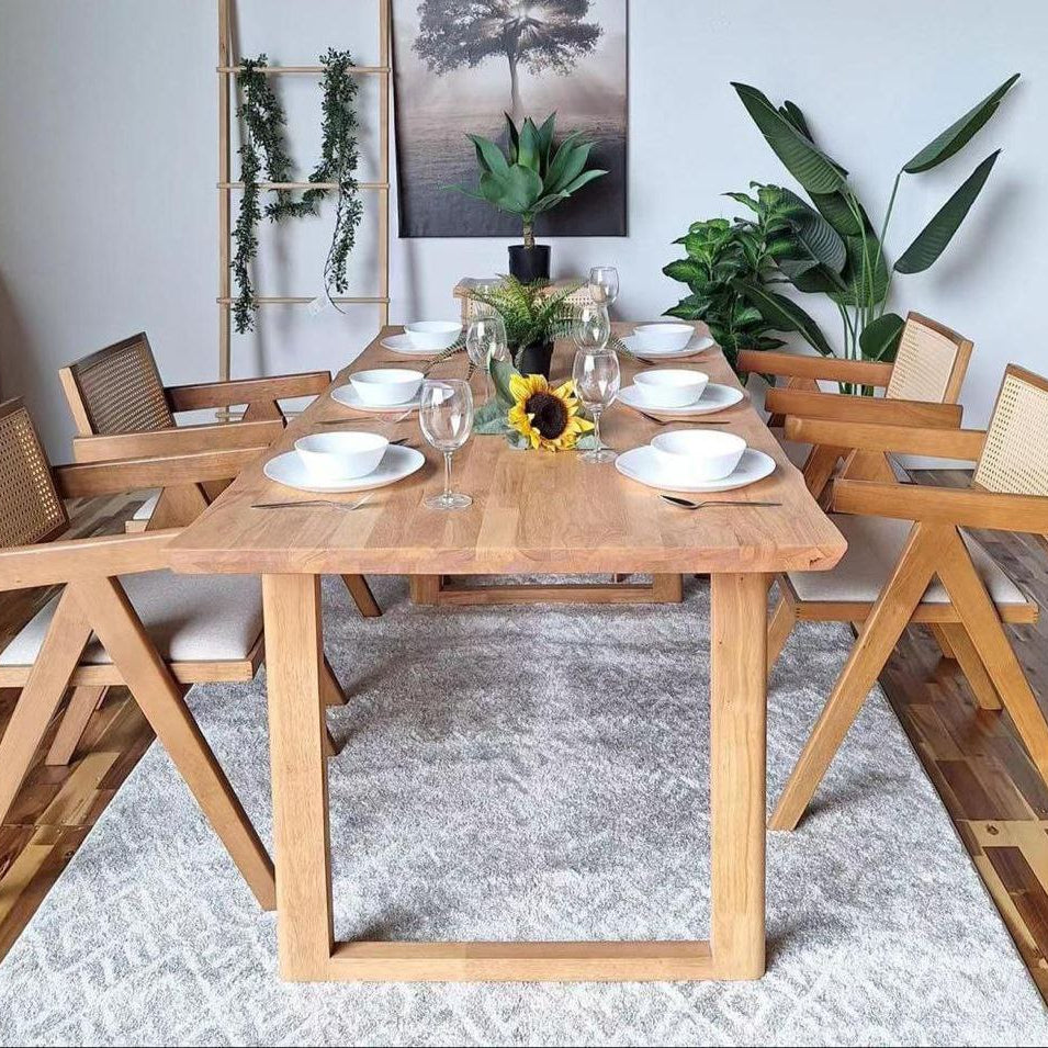 Serena Live Edge Dining Table (Custom Item)