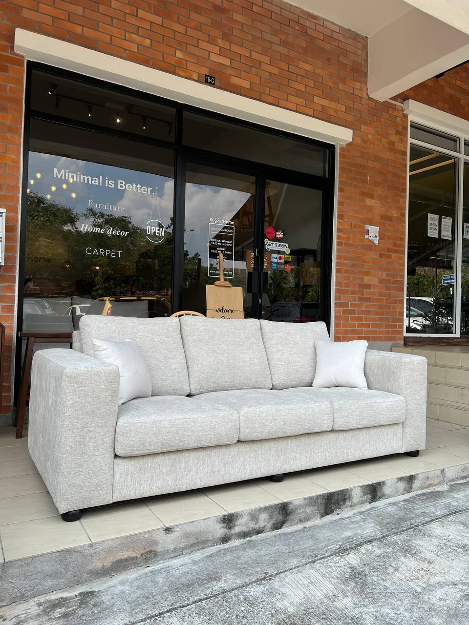 Helena 3 Seater Sofa Fabric