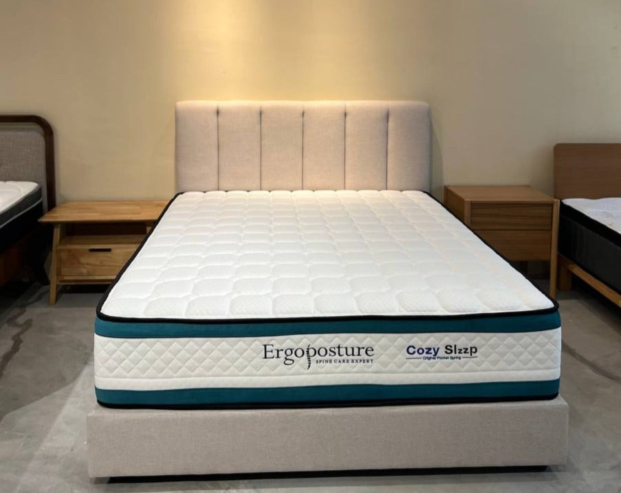 Dahlia Divan Bed + Cozy Slzzp Mattress (12')