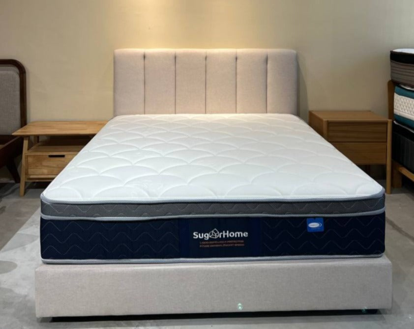 Dahlia Divan Bed + Sugarhome Dreamland Premium Mattress (12")