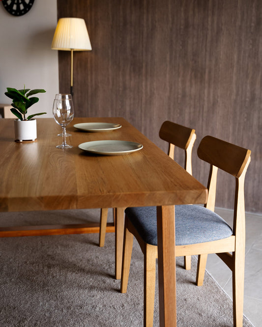 Maura Kembang Semangkuk Dining Table (Custom Item)