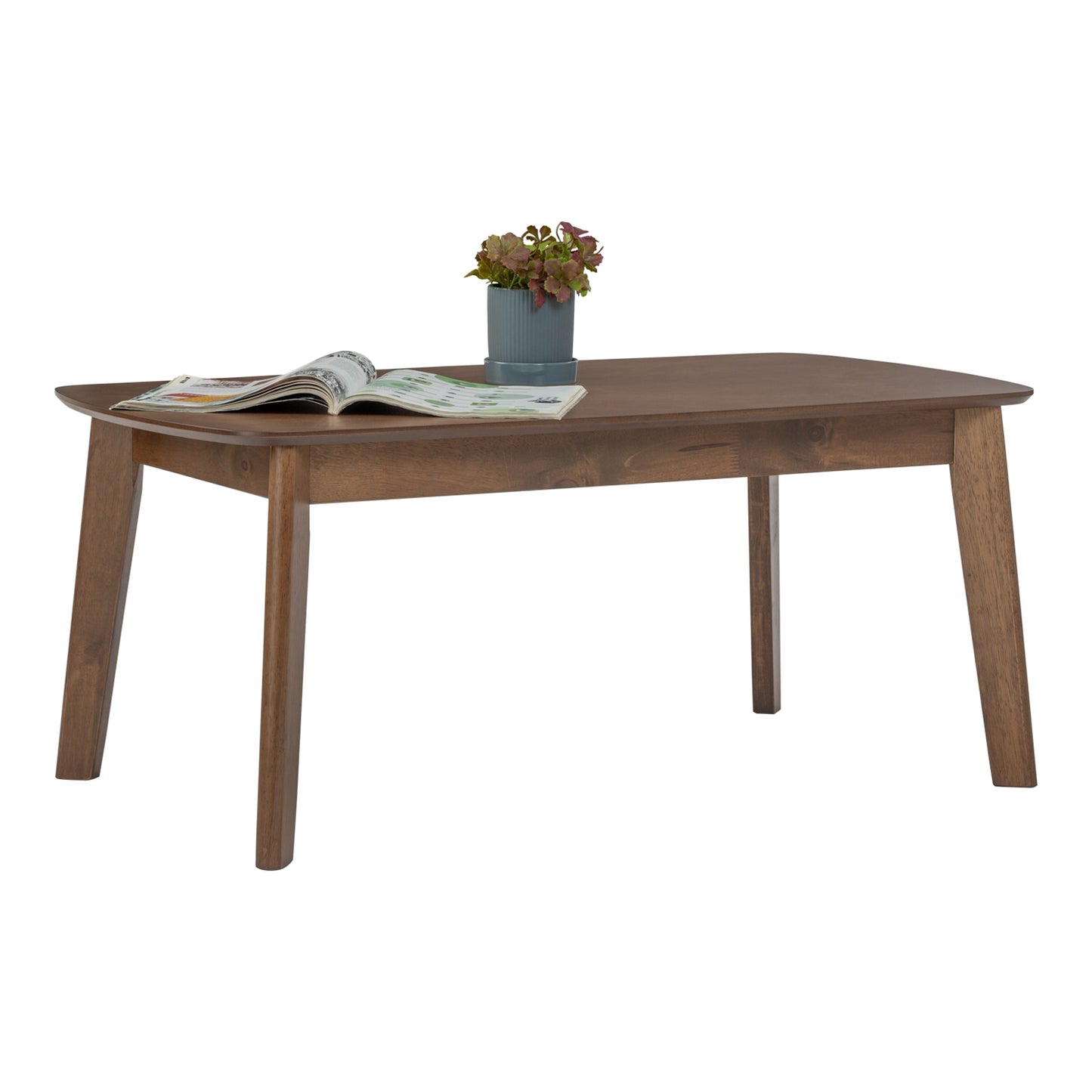 Denver Coffee Table in Medium Brown
