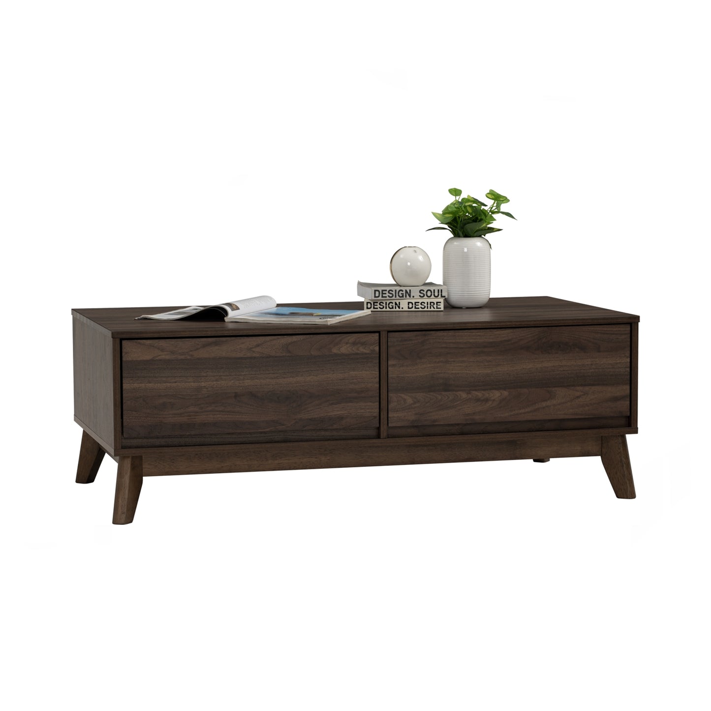 Rangga Coffee Table in Cocoa