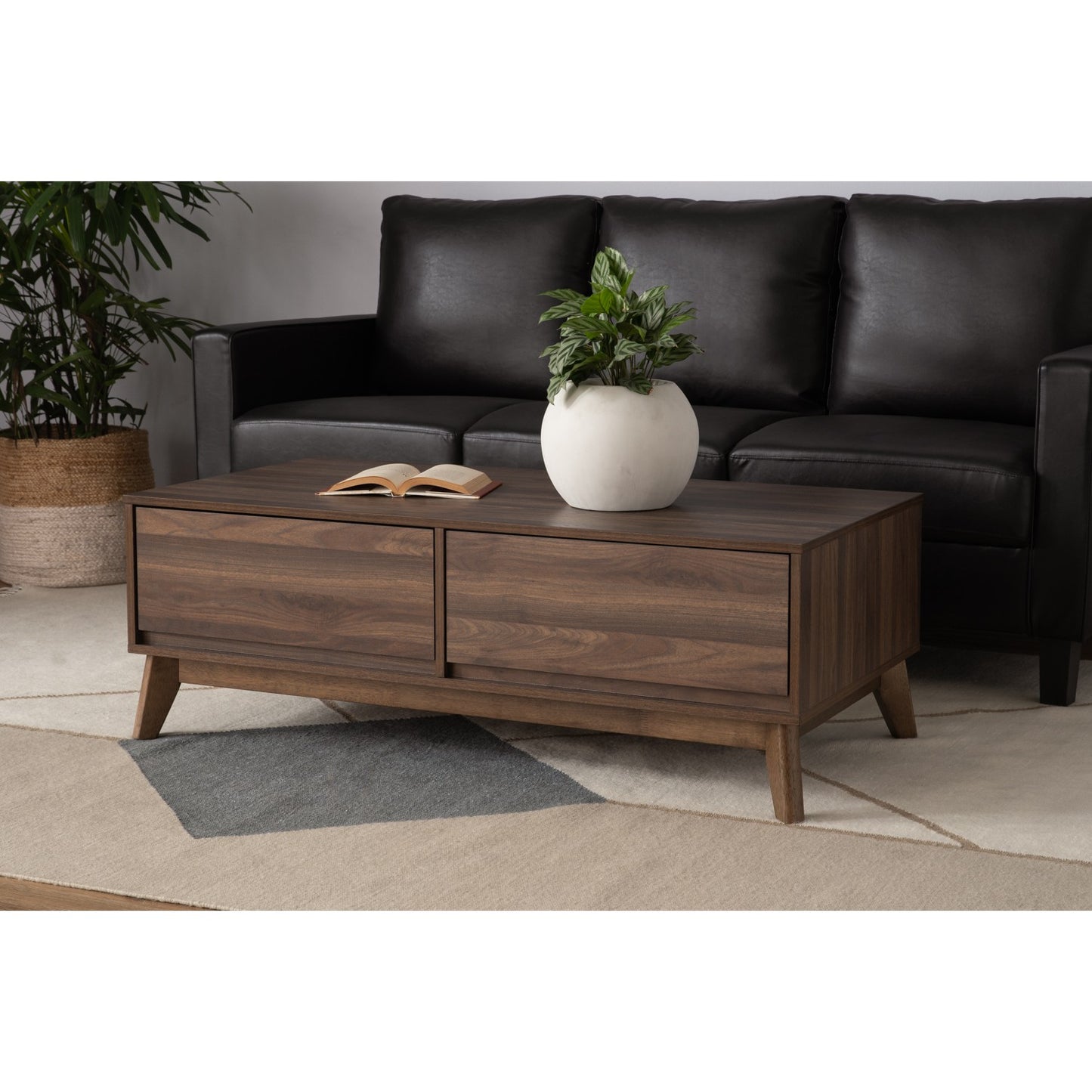 Rangga Coffee Table in Cocoa