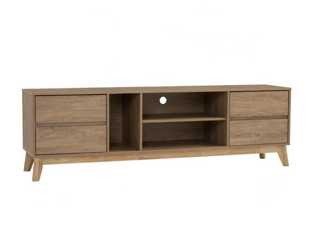 Rangga 1.8m TV Cabinet in Oak
