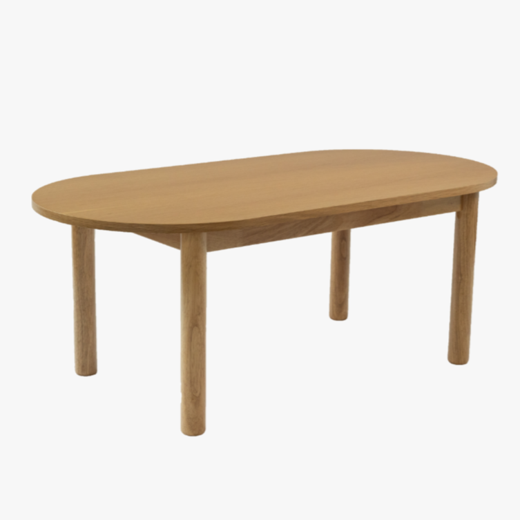 Nara Oval Coffee Table in Natural
