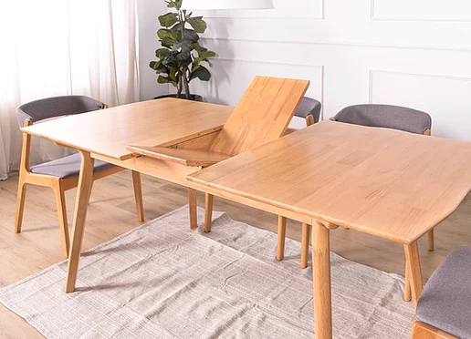 Mila 1.5m - 1.8m Dining Table Extension