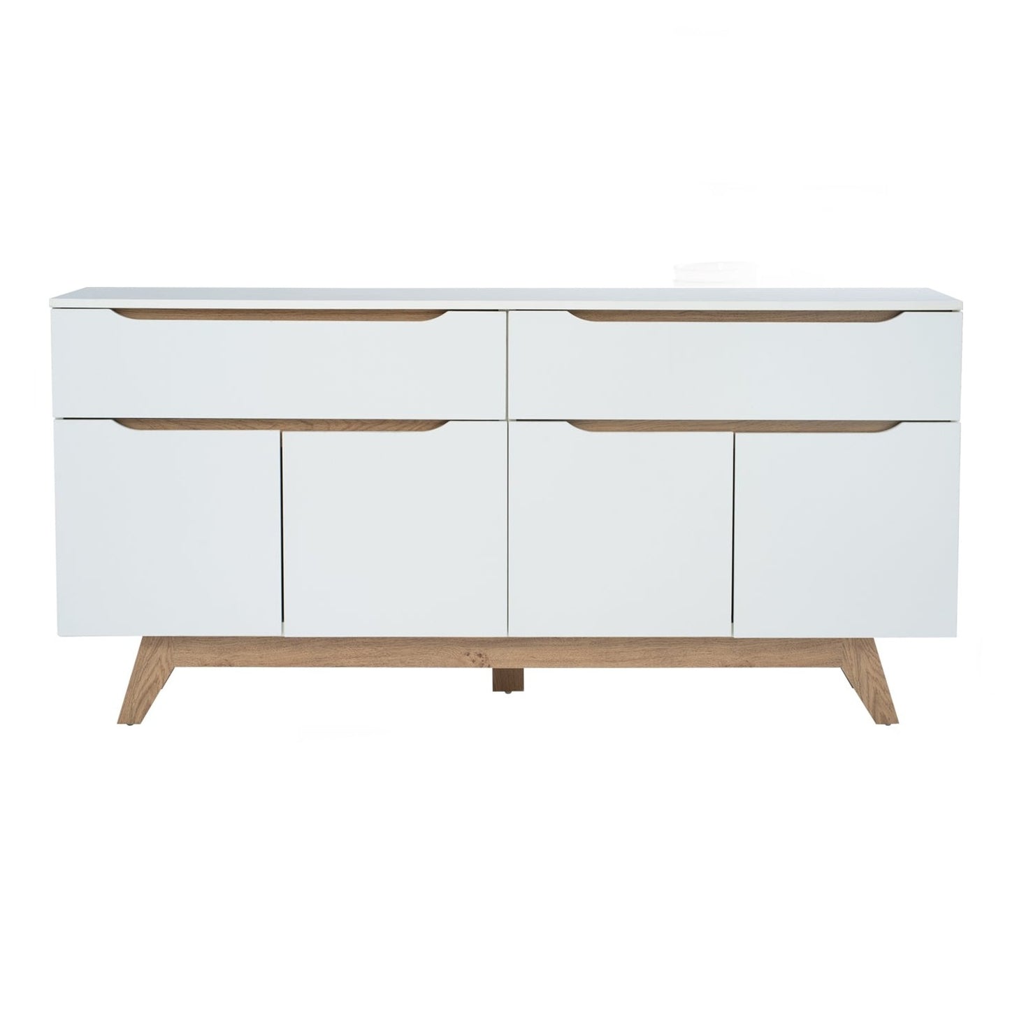 Cara 1.6m Sideboard in White