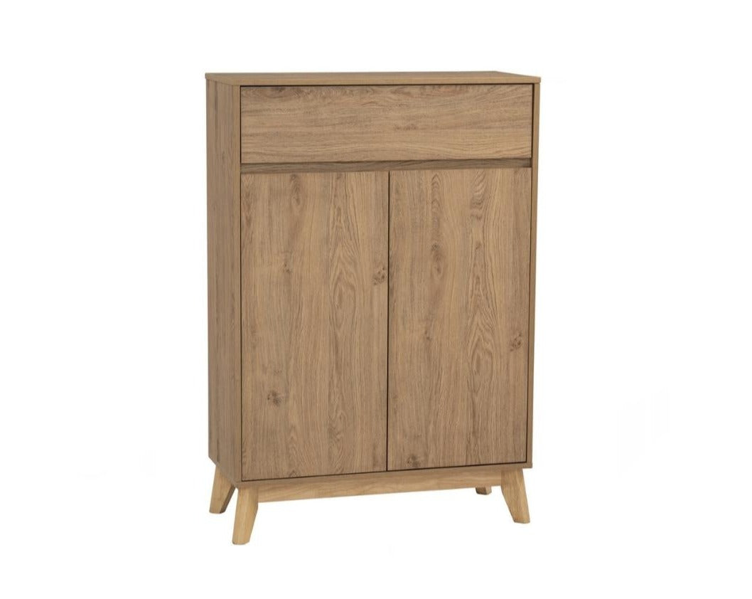 Rangga Shoe Cabinet / Multifunction Cabinet in Oak