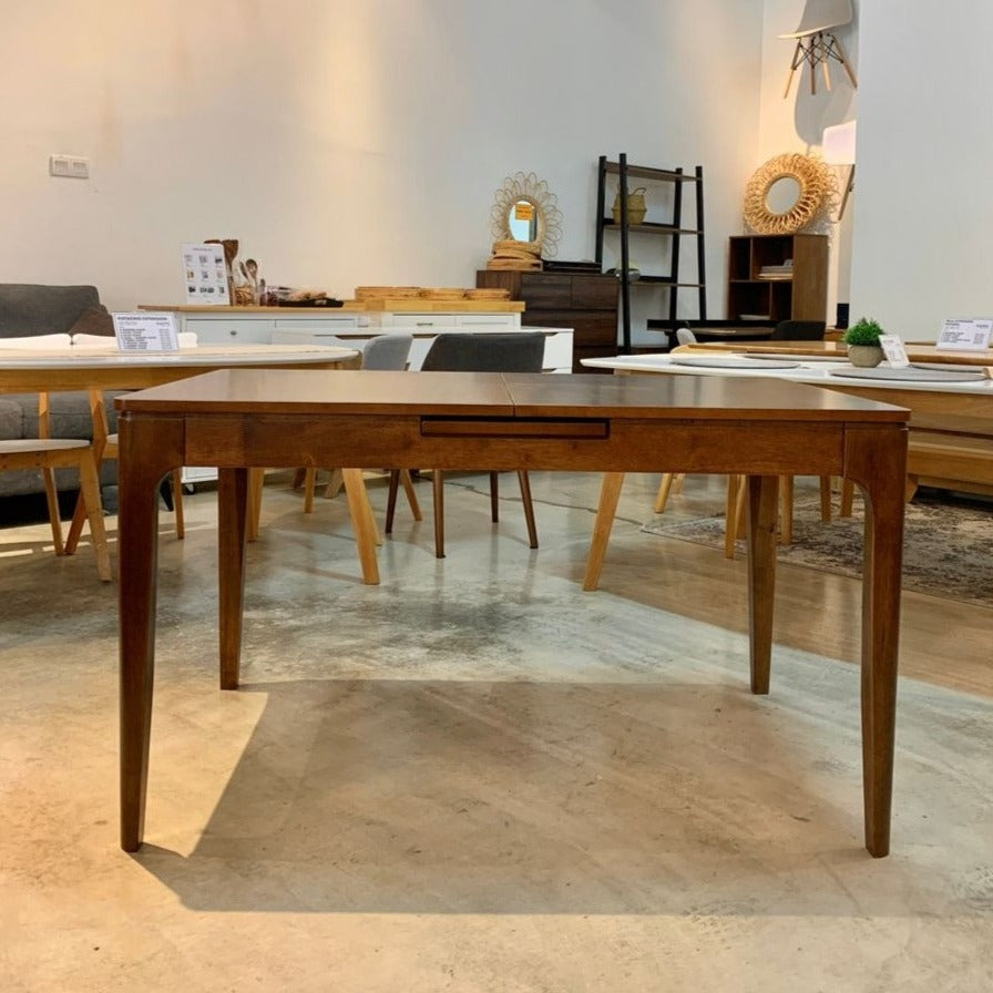 Pecan 1.3m - 1.6m Extension Dining Table