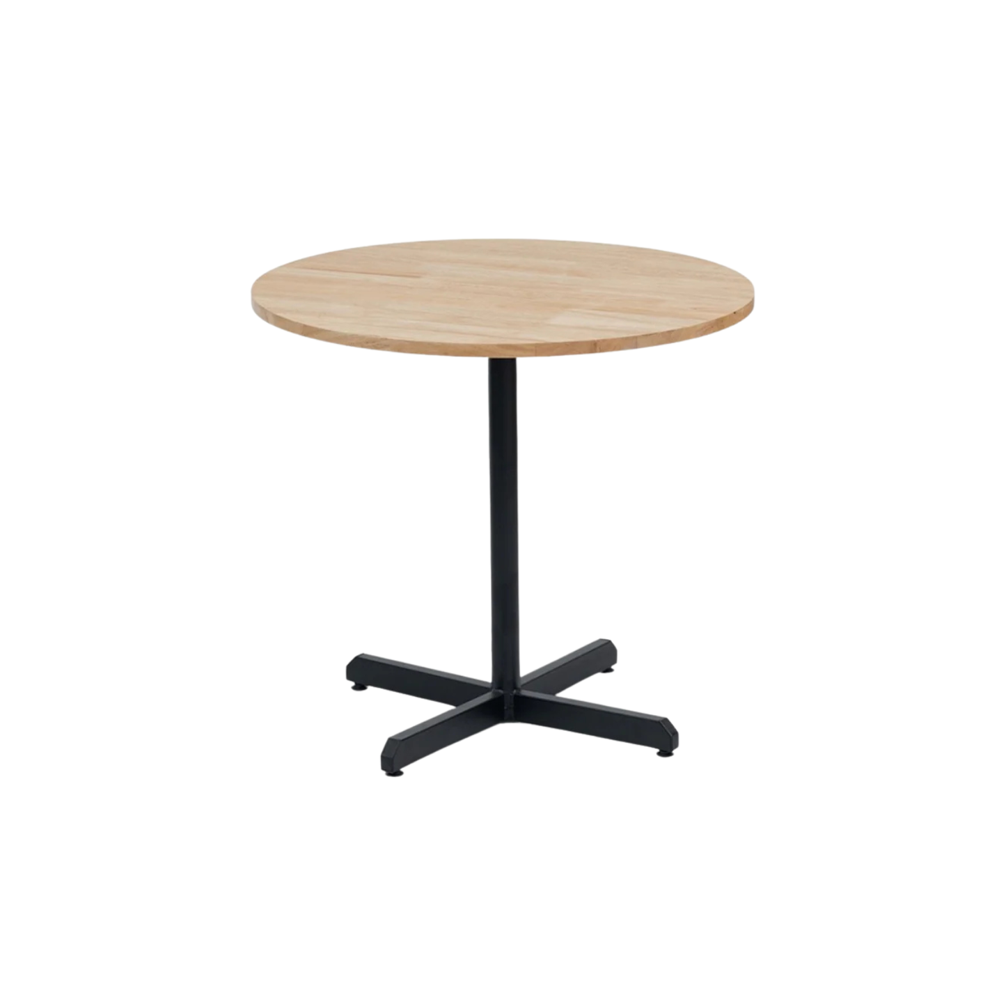 Round Solid Wood Cafe Table (Rocket Leg)