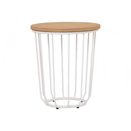 Felix Round Side Table in Natural