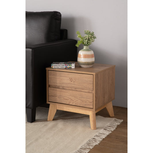 Rangga Side Table in Oak