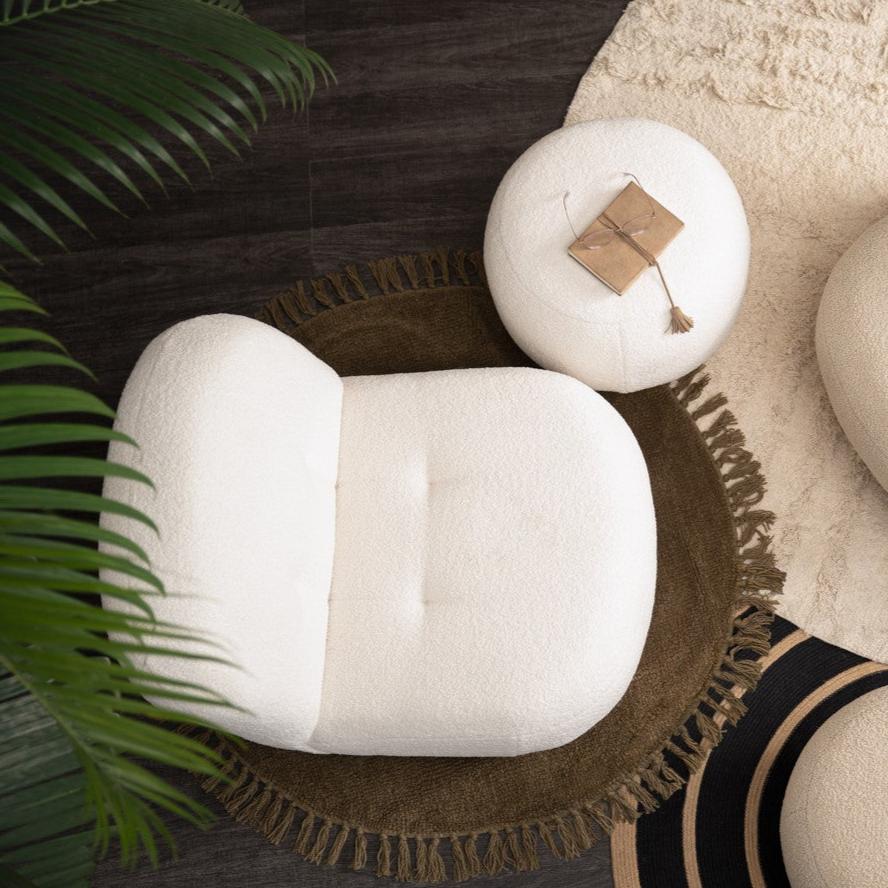 Camila Lounge Chair (Cream)