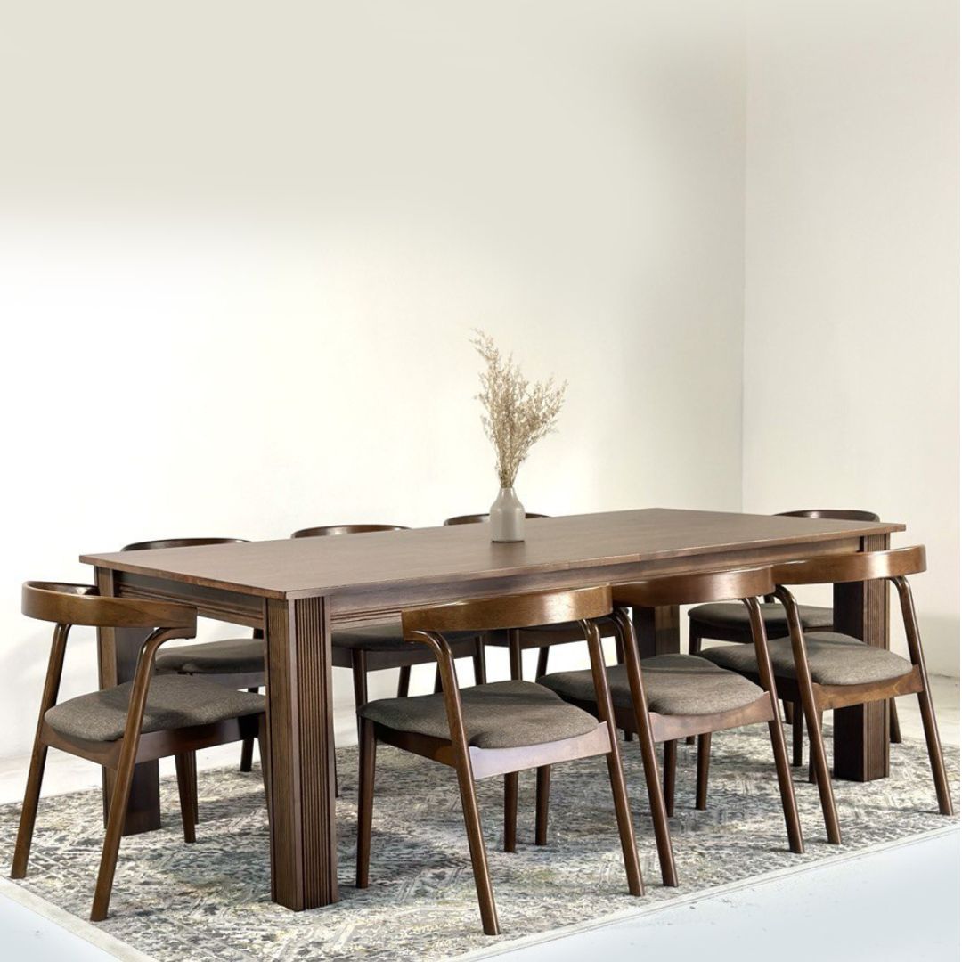 Kingsley 2.1m Dining Table with Esme Chair