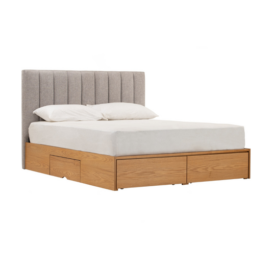 Nara Queen Bed with Storage