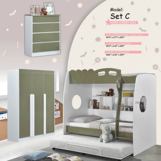 Set C Bedroom Set