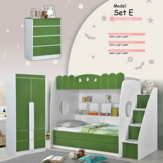 Set E Bedroom Set