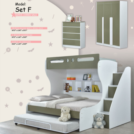 Set F Bedroom Set