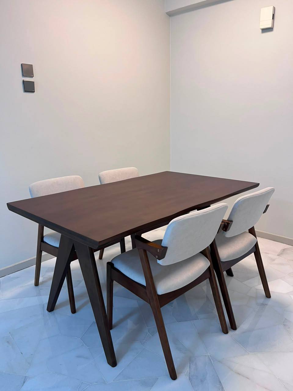 Combo Living Sale – Eleanor Dining Set & Amelia 3-Seater Sofa