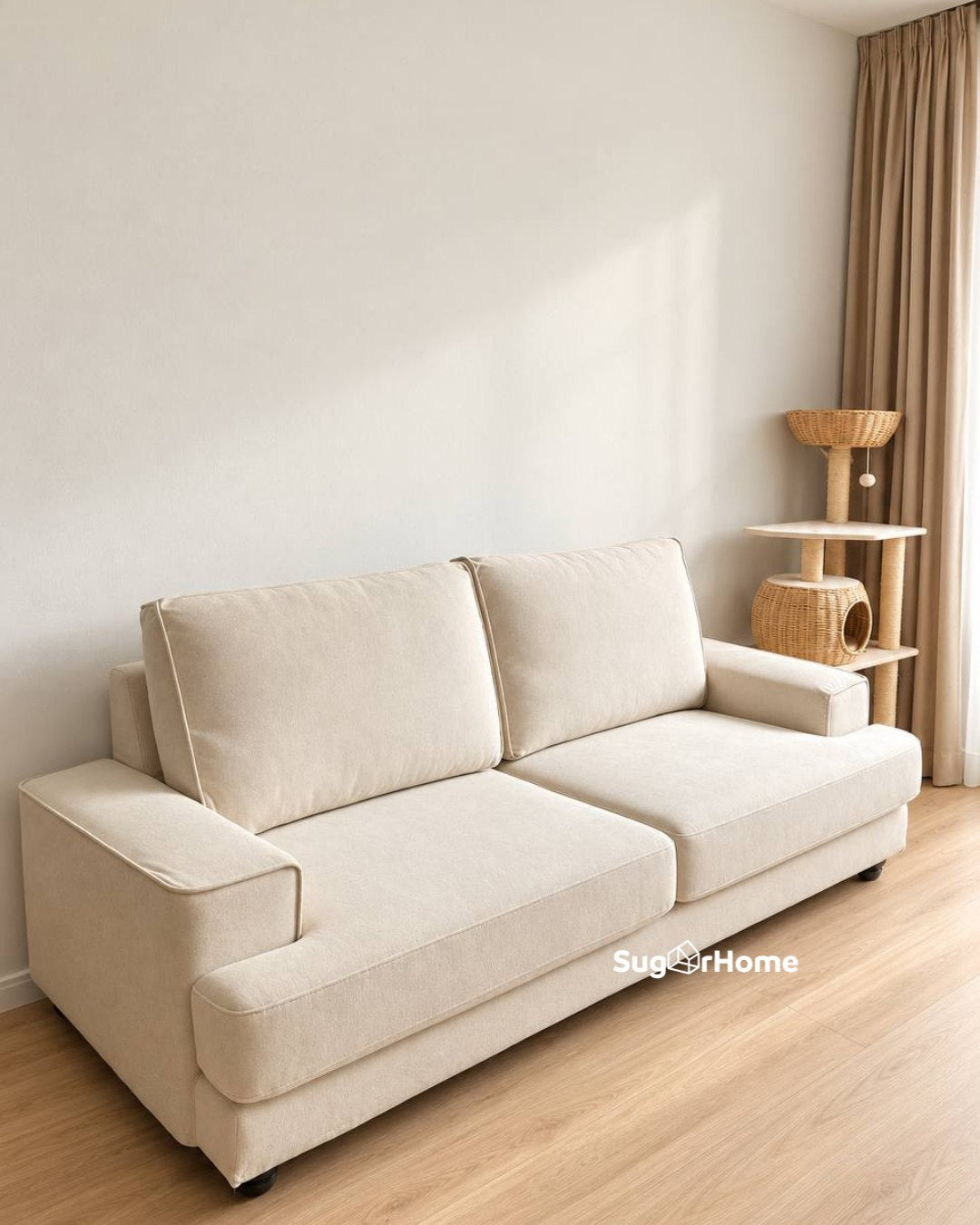 Combo Living Sale – Indra Dining Set & Claudia 3-Seater Sofa