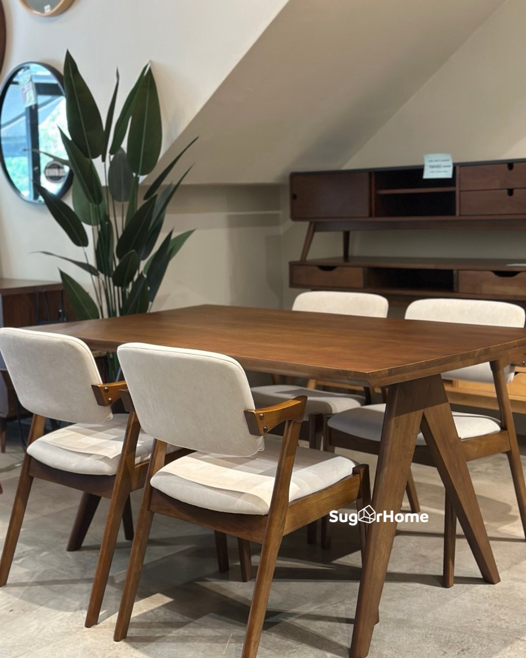 Combo Living Sale – Eleanor Dining Set & Amelia 3-Seater Sofa