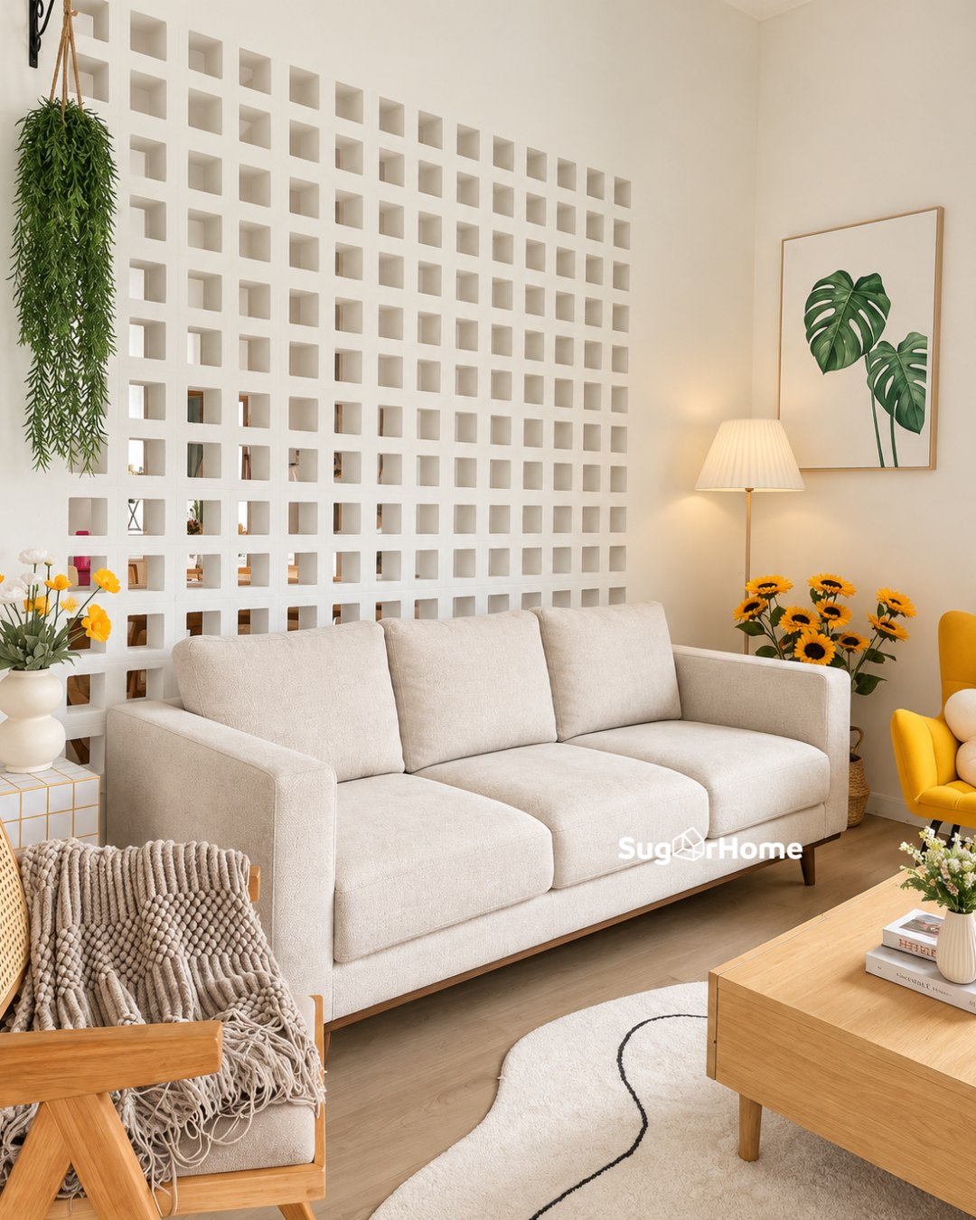 Combo Living Sale – Indra Dining Set & Ariana 3-Seater Sofa