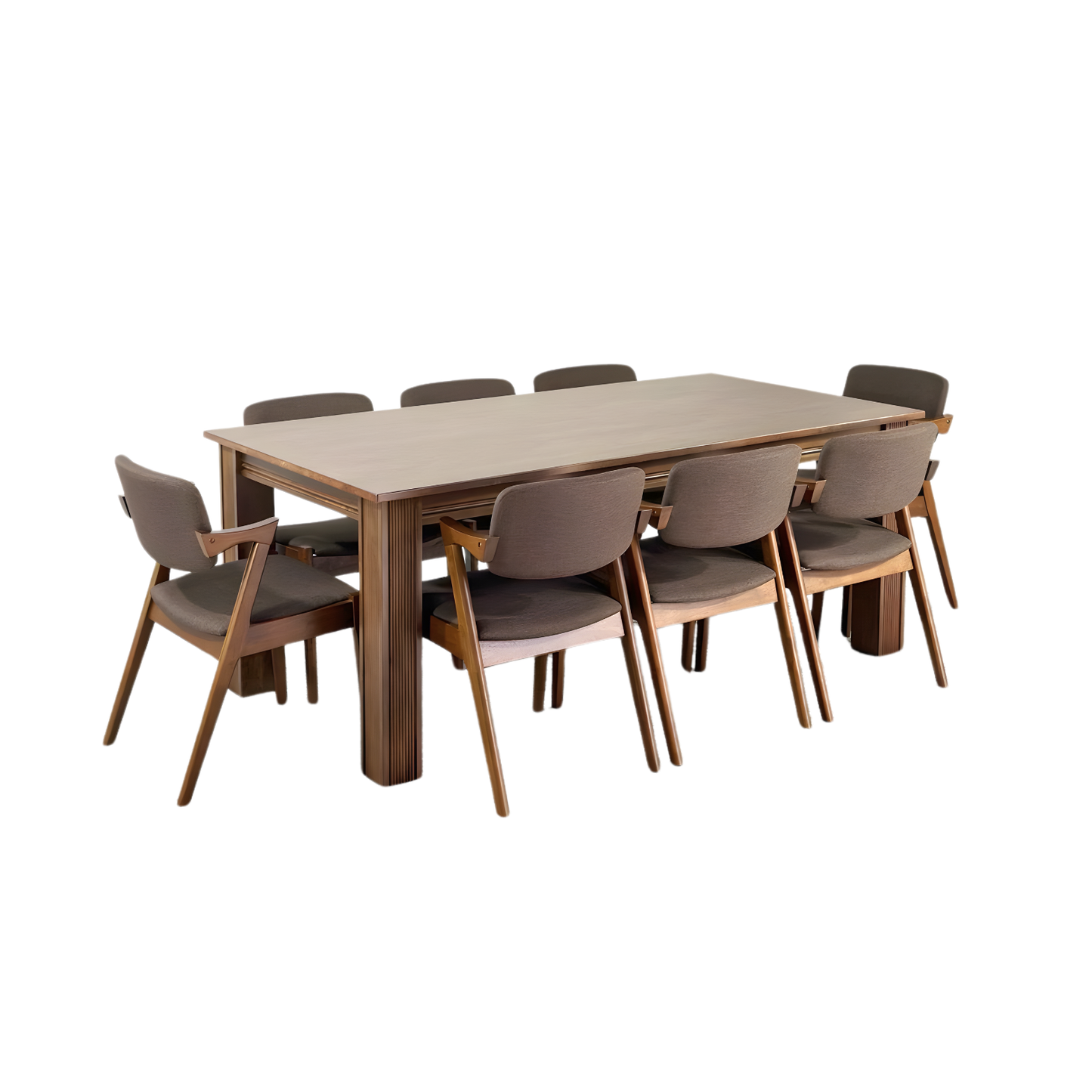 Kingsley 2.0m Dining Table with Zack Chair