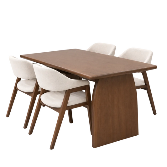 Belle 1.8m Dining Table with Belle Chair
