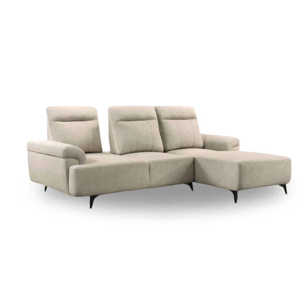 Liam L-Shaped Push Back Sofa