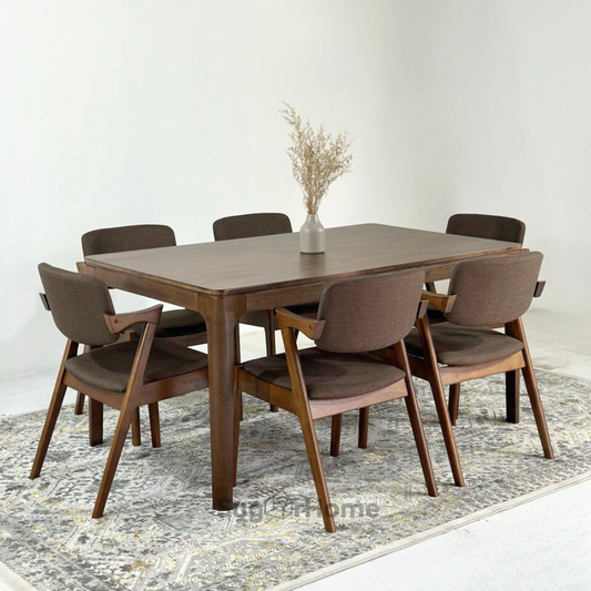 Henry 1.5m Dining Table with Zack Chair Set