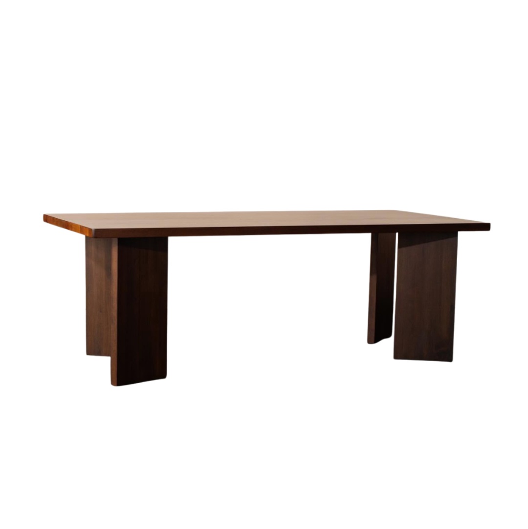 Andika Nyatoh Flatton Leg Dining Table (Custom Item)