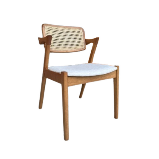 Ryan Dining Chair in Light Walnut