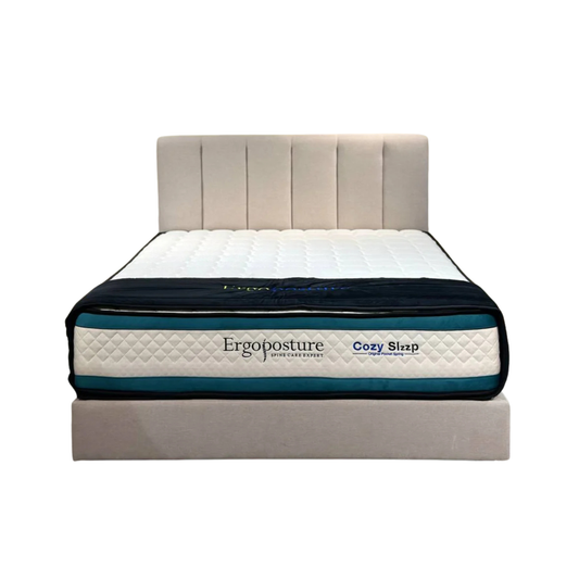 Dahlia Divan Bed + Cozy Slzzp Mattress (12')
