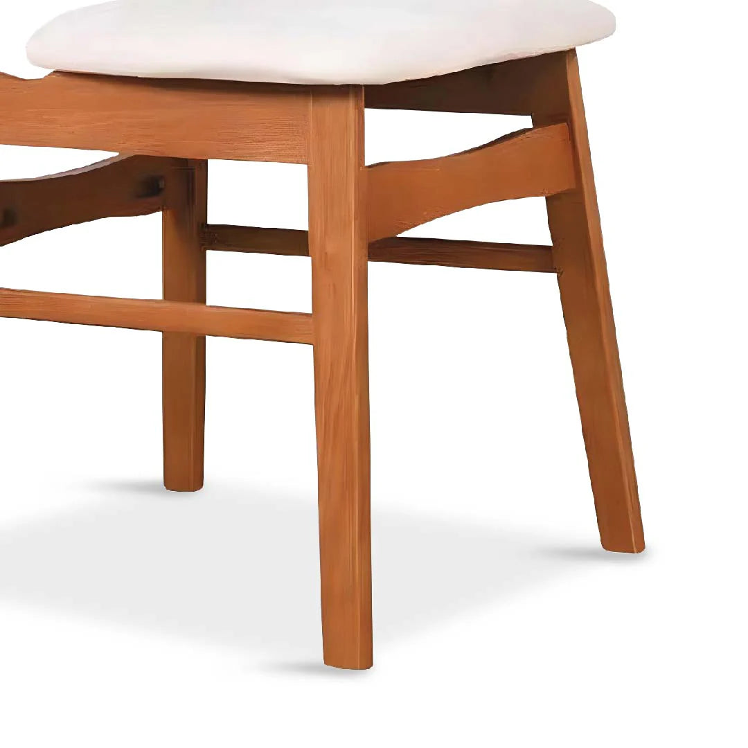 Naomi Dining Chair in Light Walnut