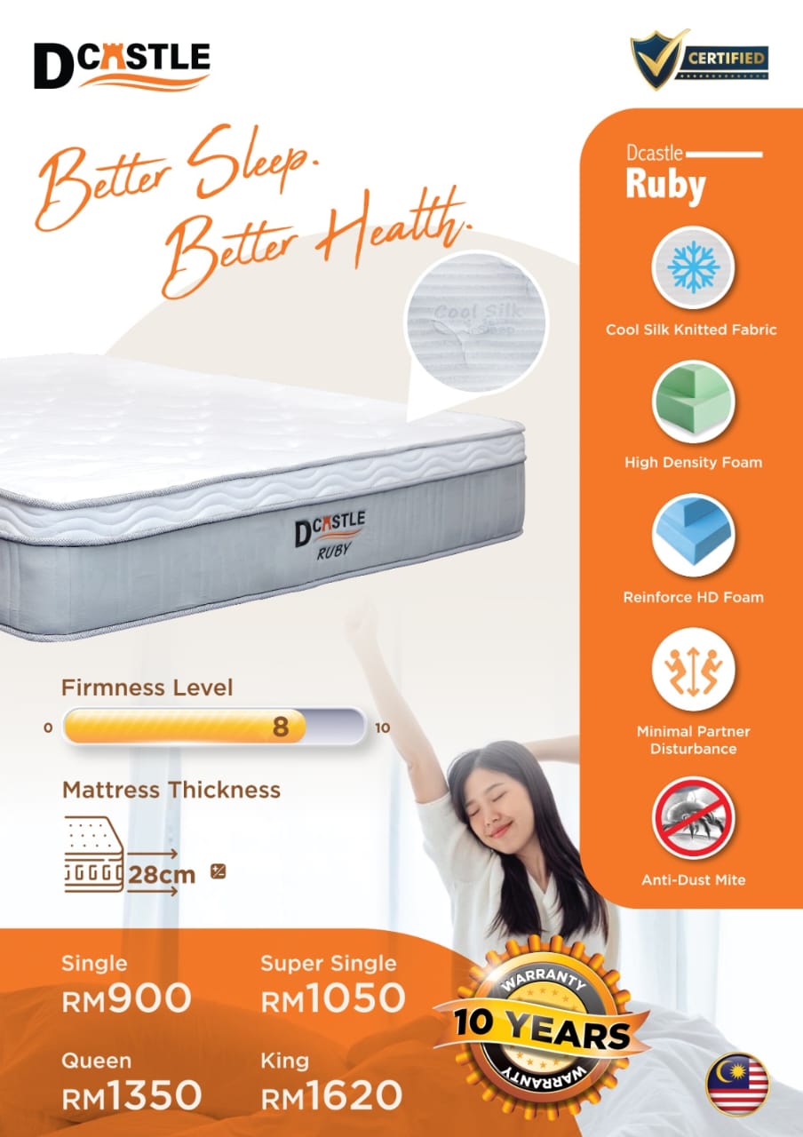 Dcastle Ruby Mattress (11")